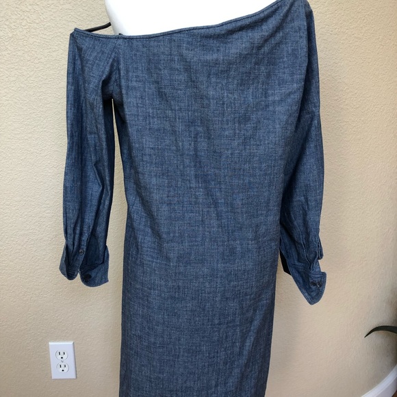 Theory one shoulder dress - Picture 2 of 7